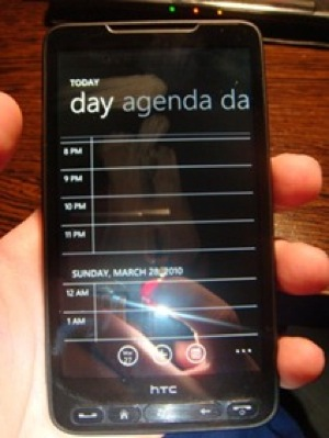 Illustration for article titled Windows Phone 7 Series ROM Spied Running On HTC HD2?